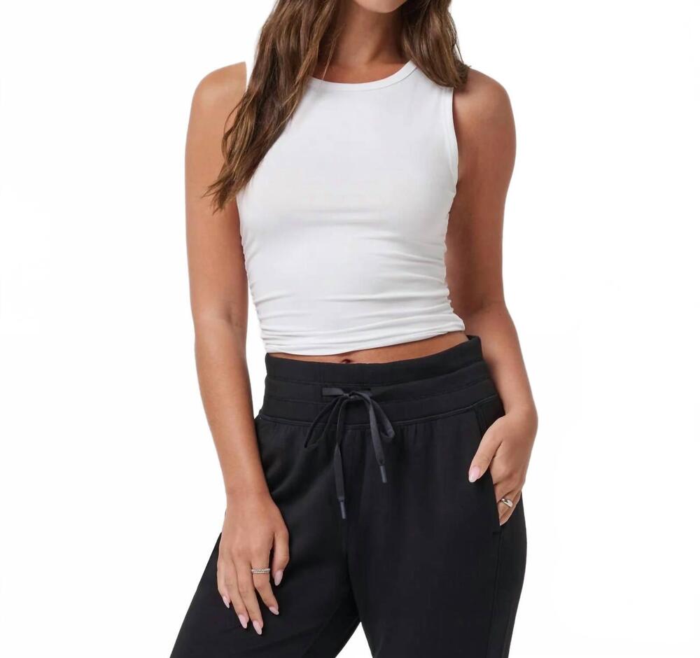 NEW TRAVISMATHEW skyline jersey tank in white